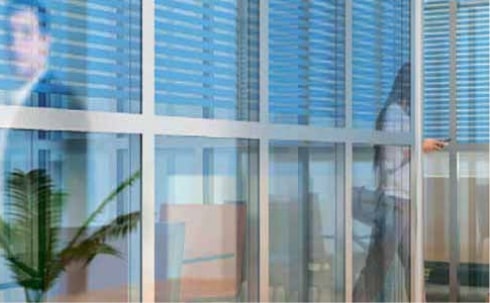 commercial framed glass panels wall dividers