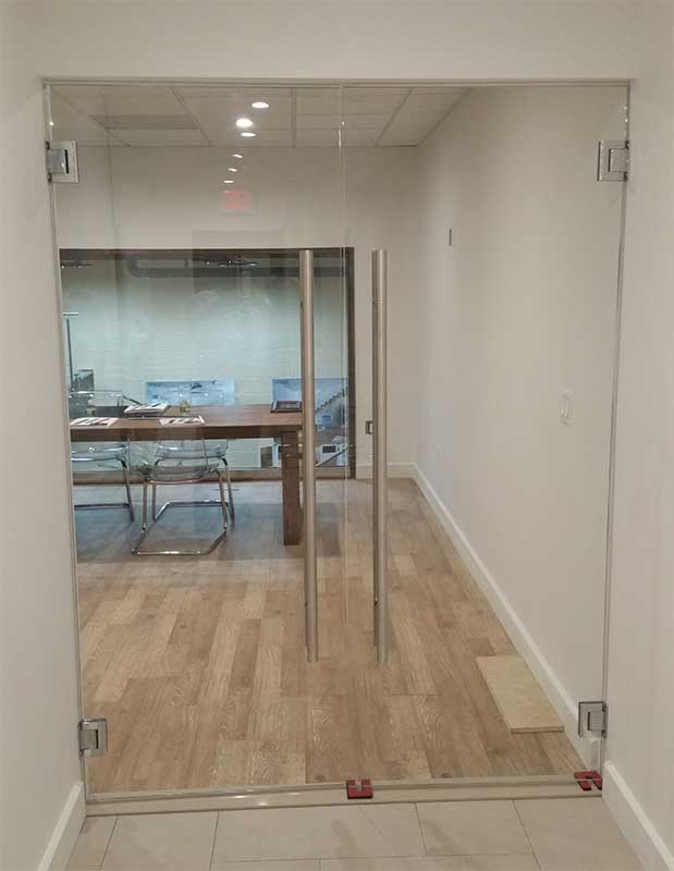 Nyc Glass Door Installation Aluminum Frameless Doors