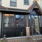 Black Residential Window and Door Installation in NYC